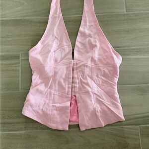 Pink Halter Top